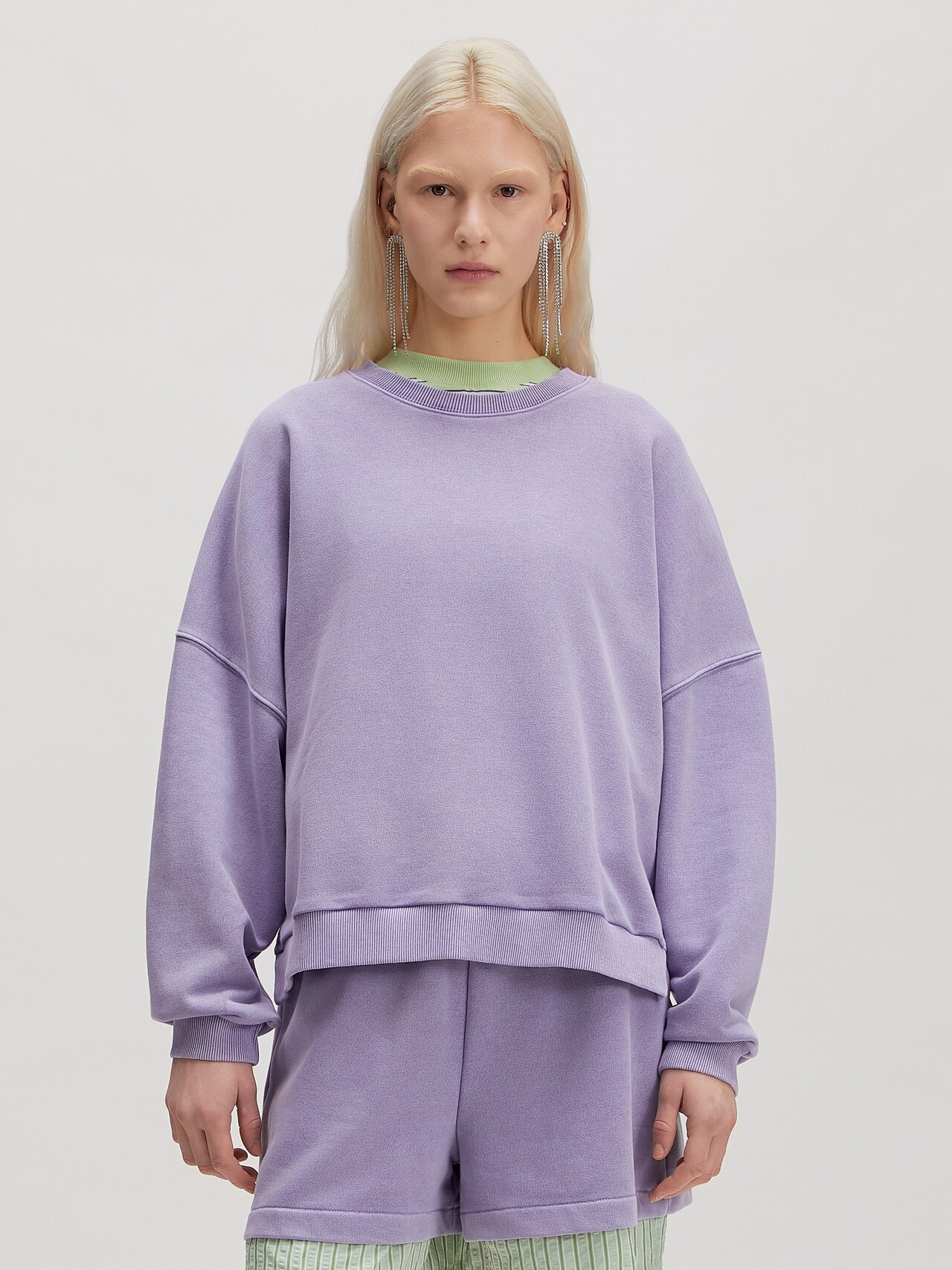 EDITED Neuheiten Sweatshirt lila