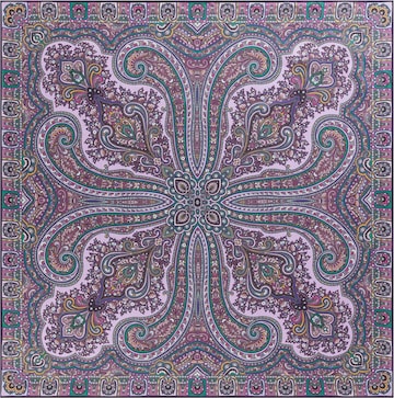 Foulard 'PAISLEY STAR' Roeckl en mélange de couleurs : devant
