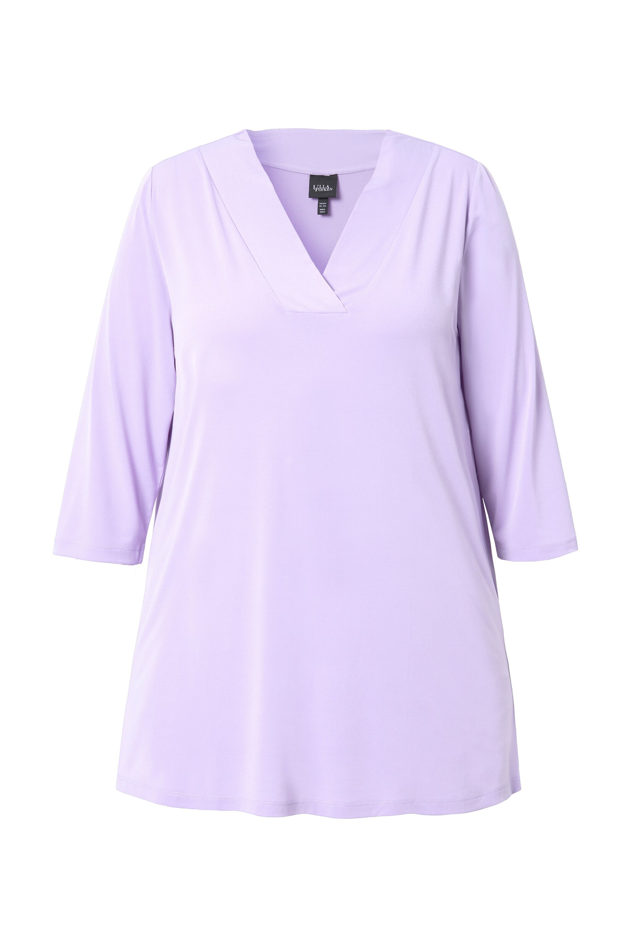 Ulla Popken Shirt in Lila: voorkant