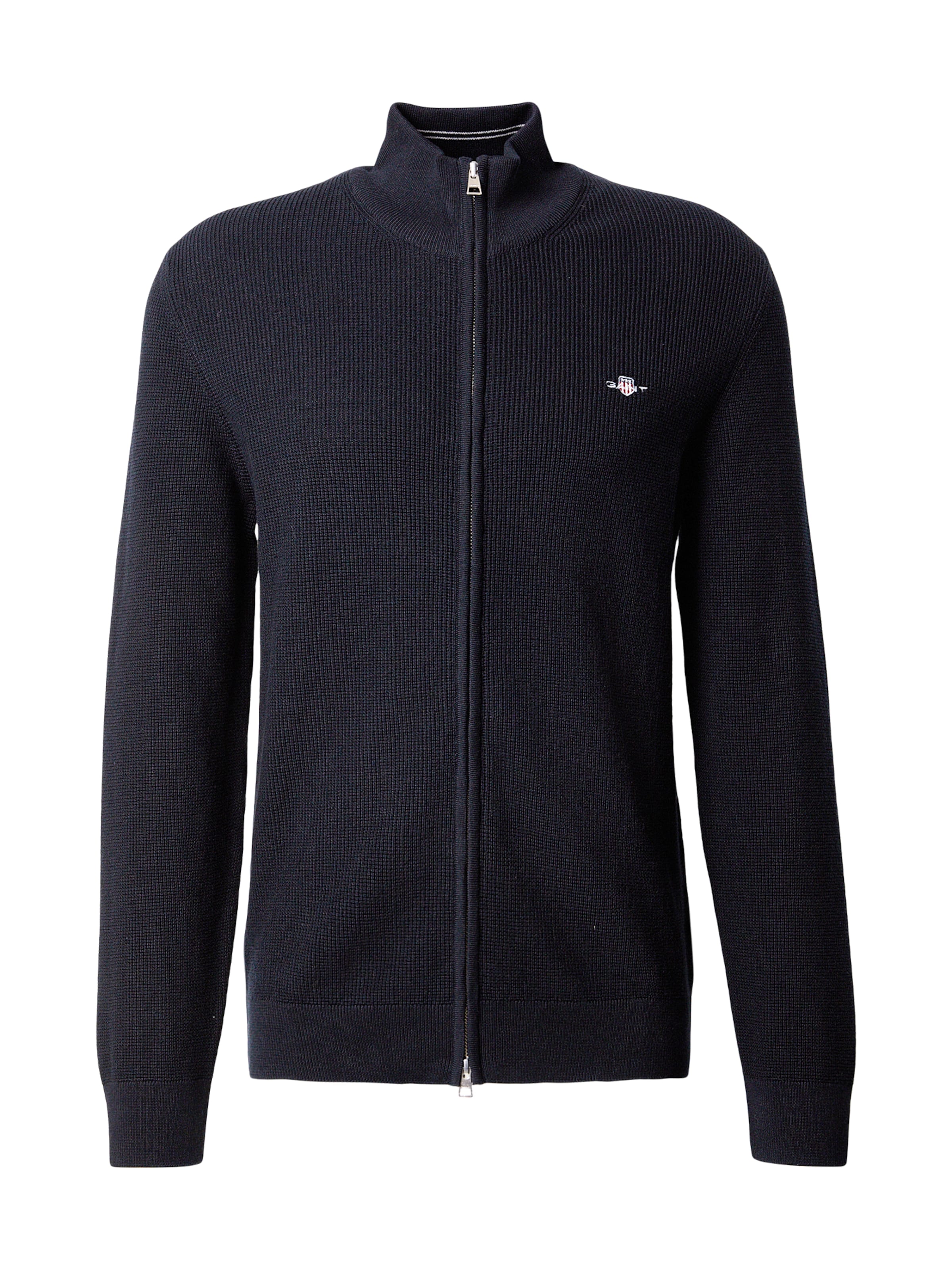 GANT Вязаная кофта в Черный: спереди