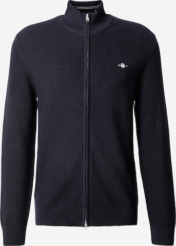 GANT Вязаная кофта в Черный: спереди