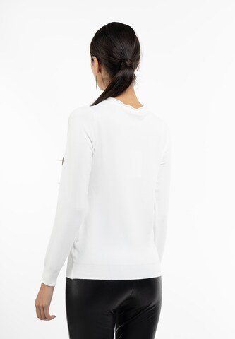 Pull-over 'Minya' faina en blanc