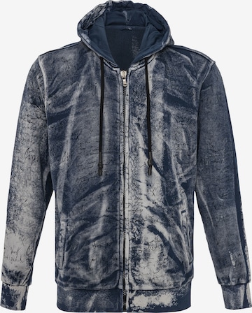 Veste de survêtement CIPO & BAXX en bleu : devant