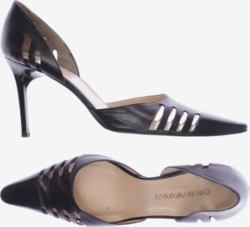 Emporio Armani High Heels & Pumps in 40 in Black: front