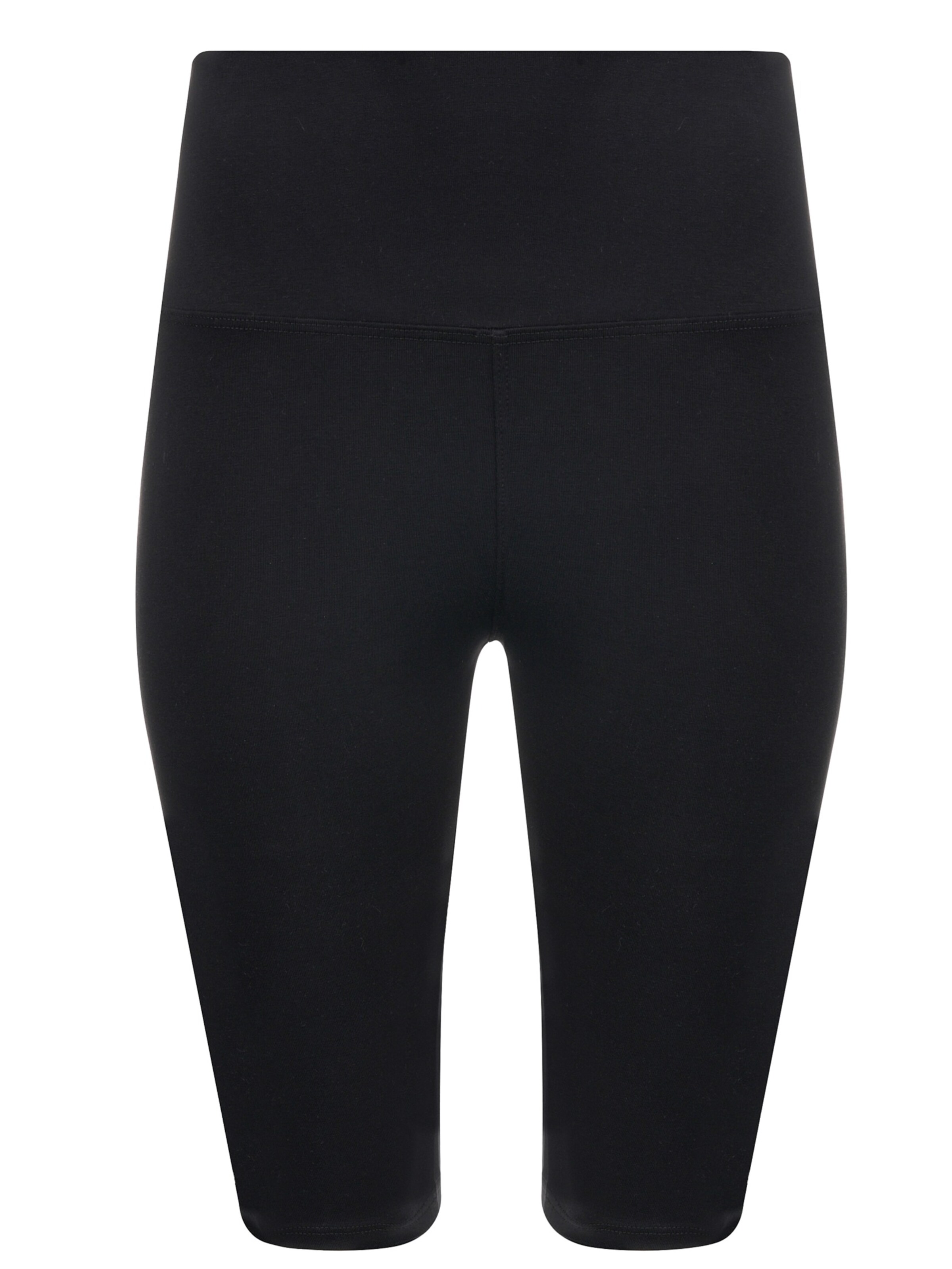 Evoni Leggings 'knielang aus Baumwolle'‌ in schwarz, Produktansicht