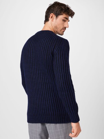 Dondup Sweater 'GIROCOLLO' in Blue