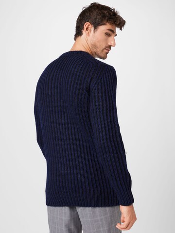 Dondup - Jersey 'GIROCOLLO' en azul