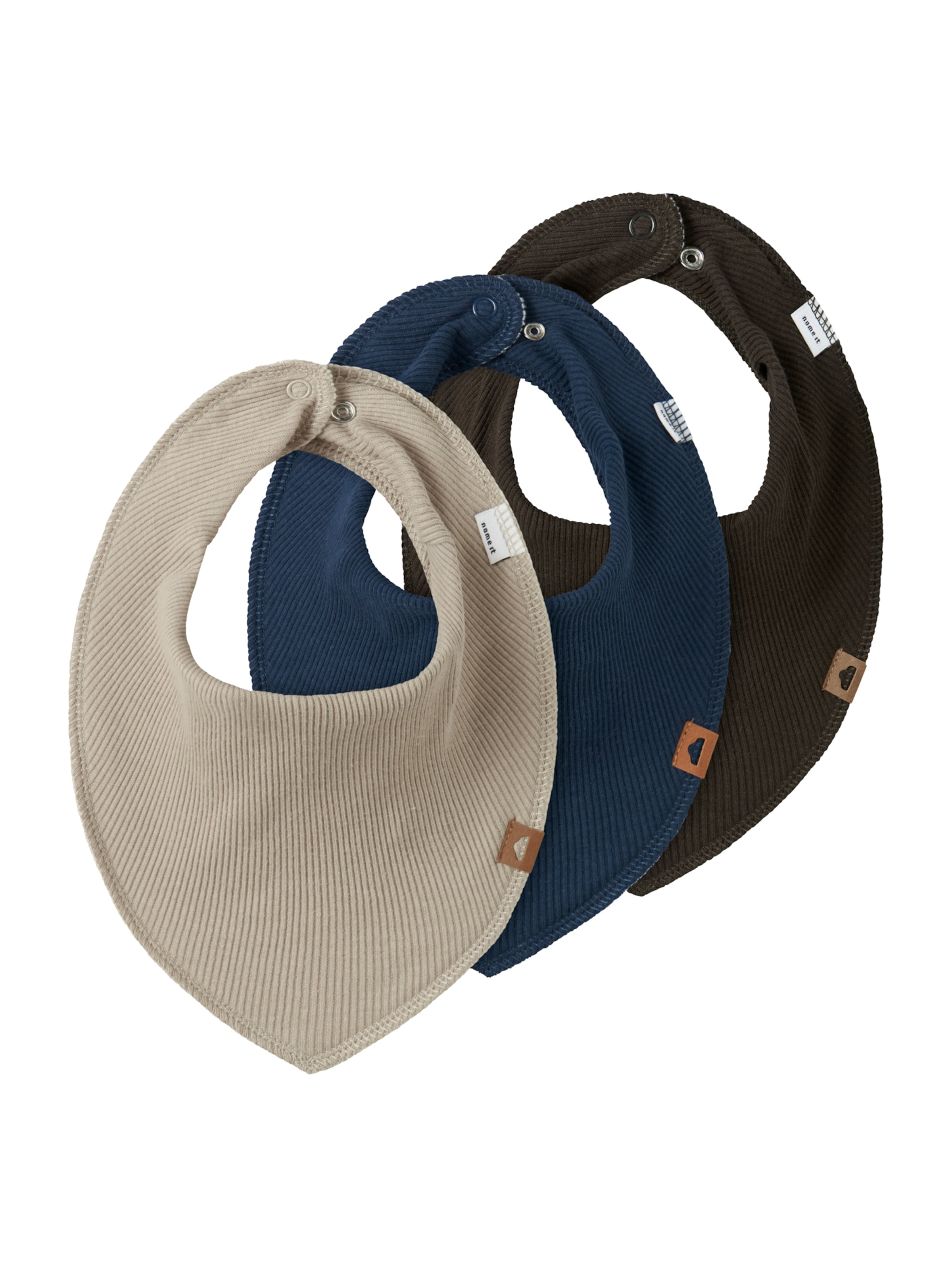 Bavette 'NBMYASIM' NAME IT en beige : devant