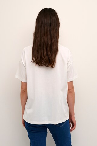 T-shirt Kaffe en blanc