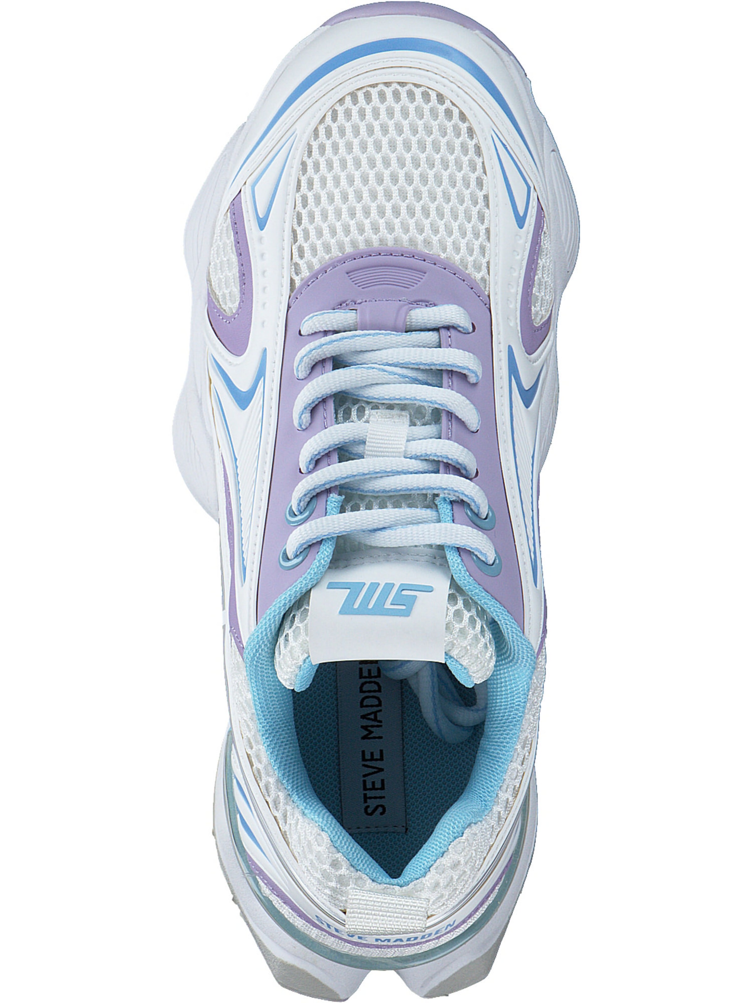 STEVE MADDEN Sneakers laag 'Speedster-E' in Wit