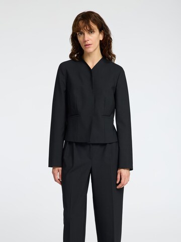 Blazer SELECTED en noir : devant