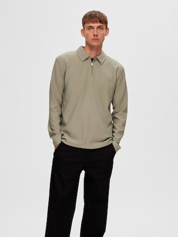 SELECTED HOMME Shirt in Green: front