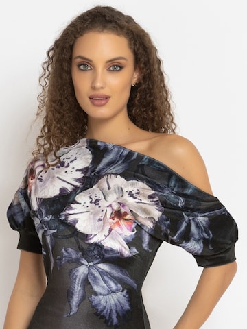 JIORO Jurk 'ORCHID ICE' in Grijs