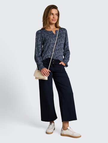 TOM TAILOR Bluse in Blau
