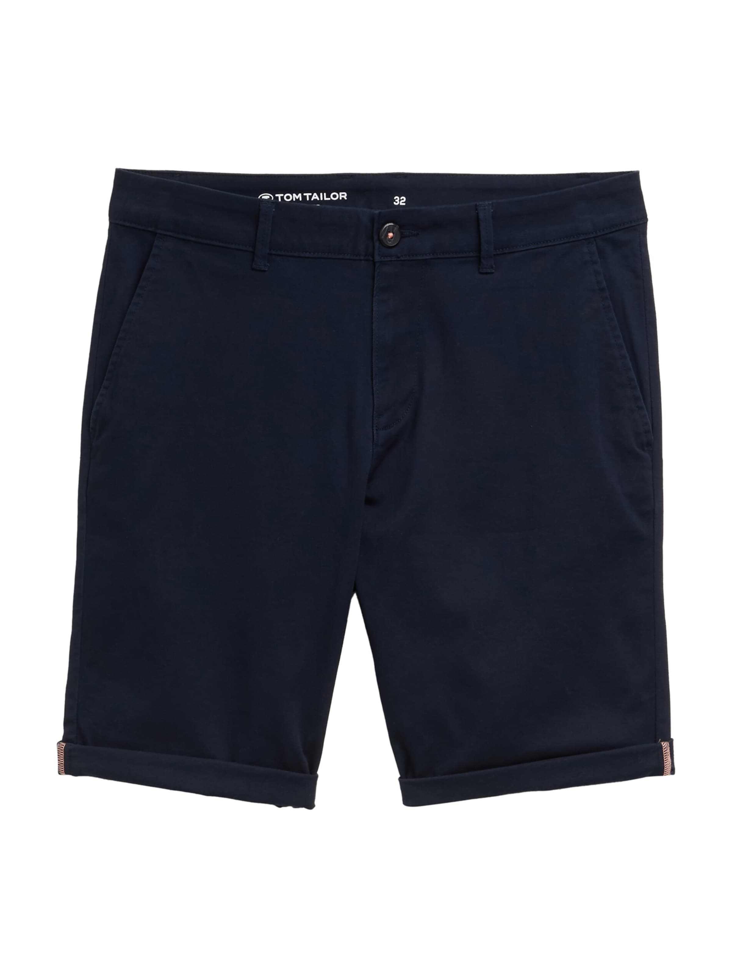 TOM TAILOR Слим Брюки-чинос в Синий: спереди