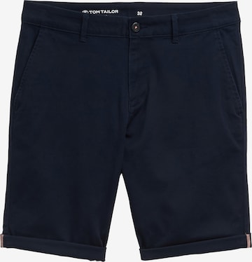 TOM TAILOR Chino trousers in Blue: front