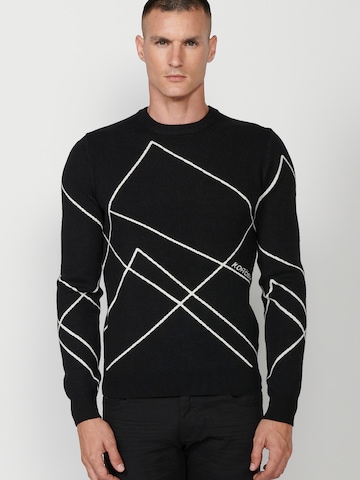 KOROSHI Pullover 'Punto' i sort