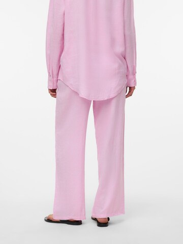 VERO MODA Wide leg Pants 'VMLinn' in Pink