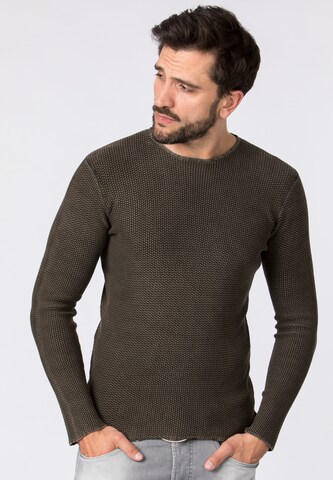 STOCKERPOINT Sweater 'Pedro' in Brown: front