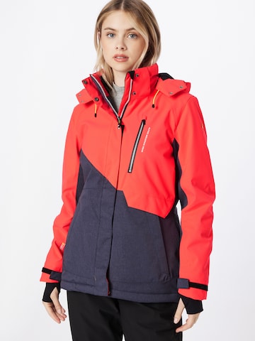 KILLTEC Outdoor Jacket in Pink: front