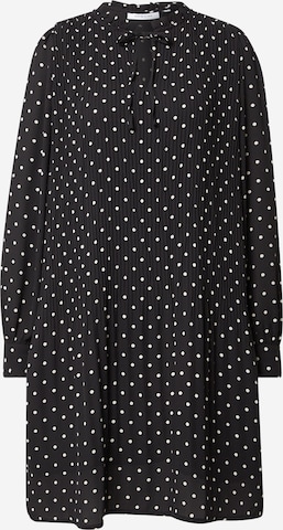 MSCH COPENHAGEN Shirt Dress 'Laurine' in Black: front