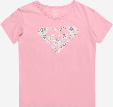 T-Shirt fonctionnel 'DAY AND NIGHT' ROXY en rose : devant