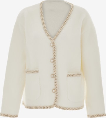 balta CHANI Kardiganas: priekis