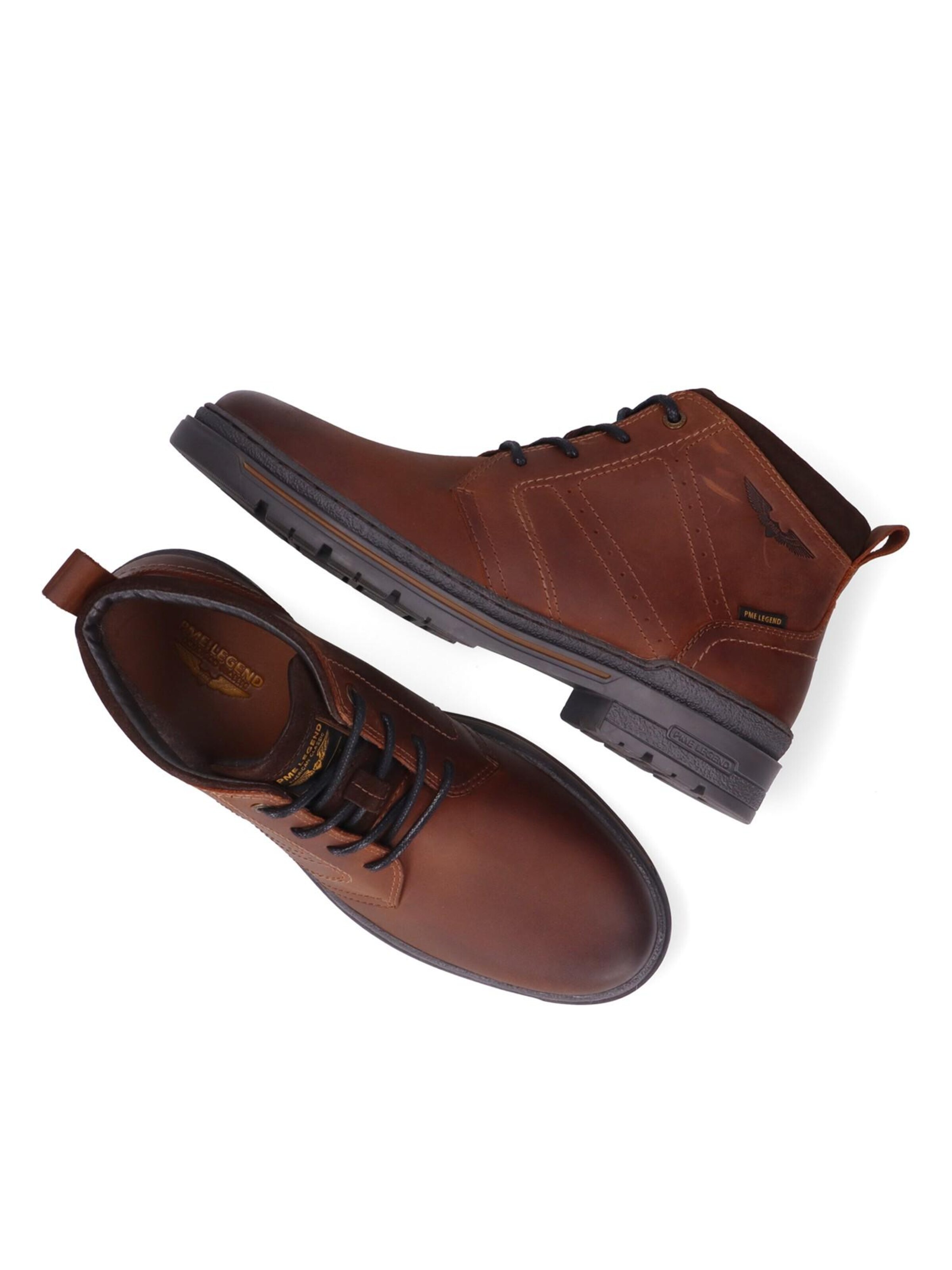 PME Legend Boots 'Tarmac boot in oiled leather'‌‌‌ in Braun