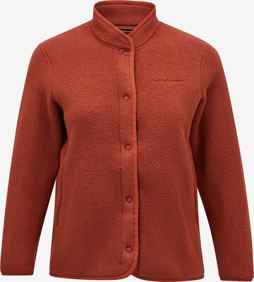 PEAK PERFORMANCE Between-Season Jacket in Orange: front