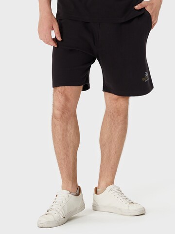 Oldskull Loose fit Pants 'Samurai' in Black: front