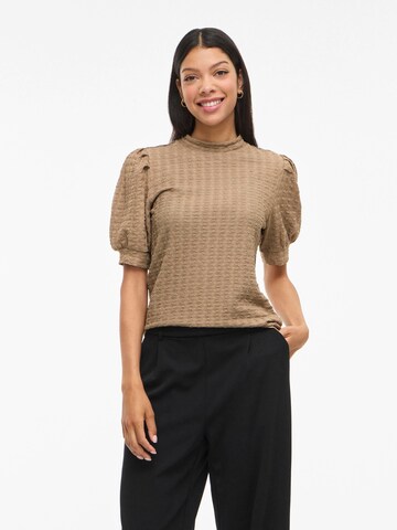 VILA Blouse 'VIRIK' in Brown: front