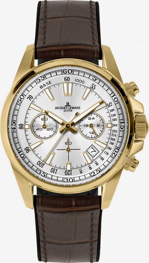 Jacques Lemans Uhr in braun, Produktansicht