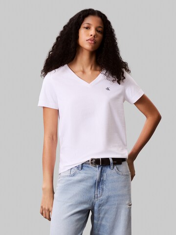 Calvin Klein Jeans Футболка в Белый: спереди