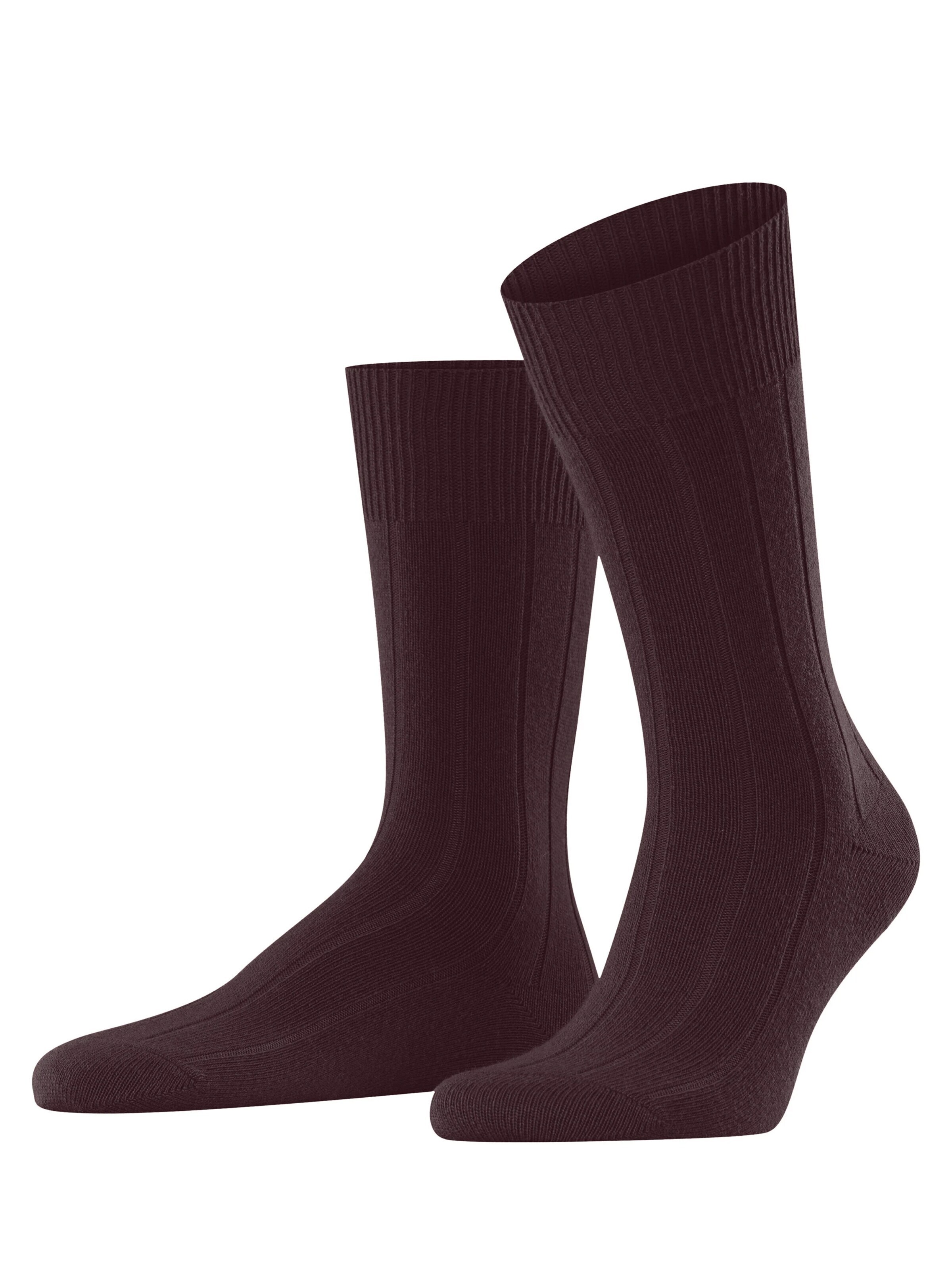 FALKE Socken 'Lhasa Rib'‌‌‌‌‌‌‌‌‌ in Rot: Vorderseite