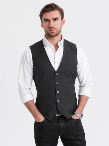 Ombre Vest, värv must: eest vaates