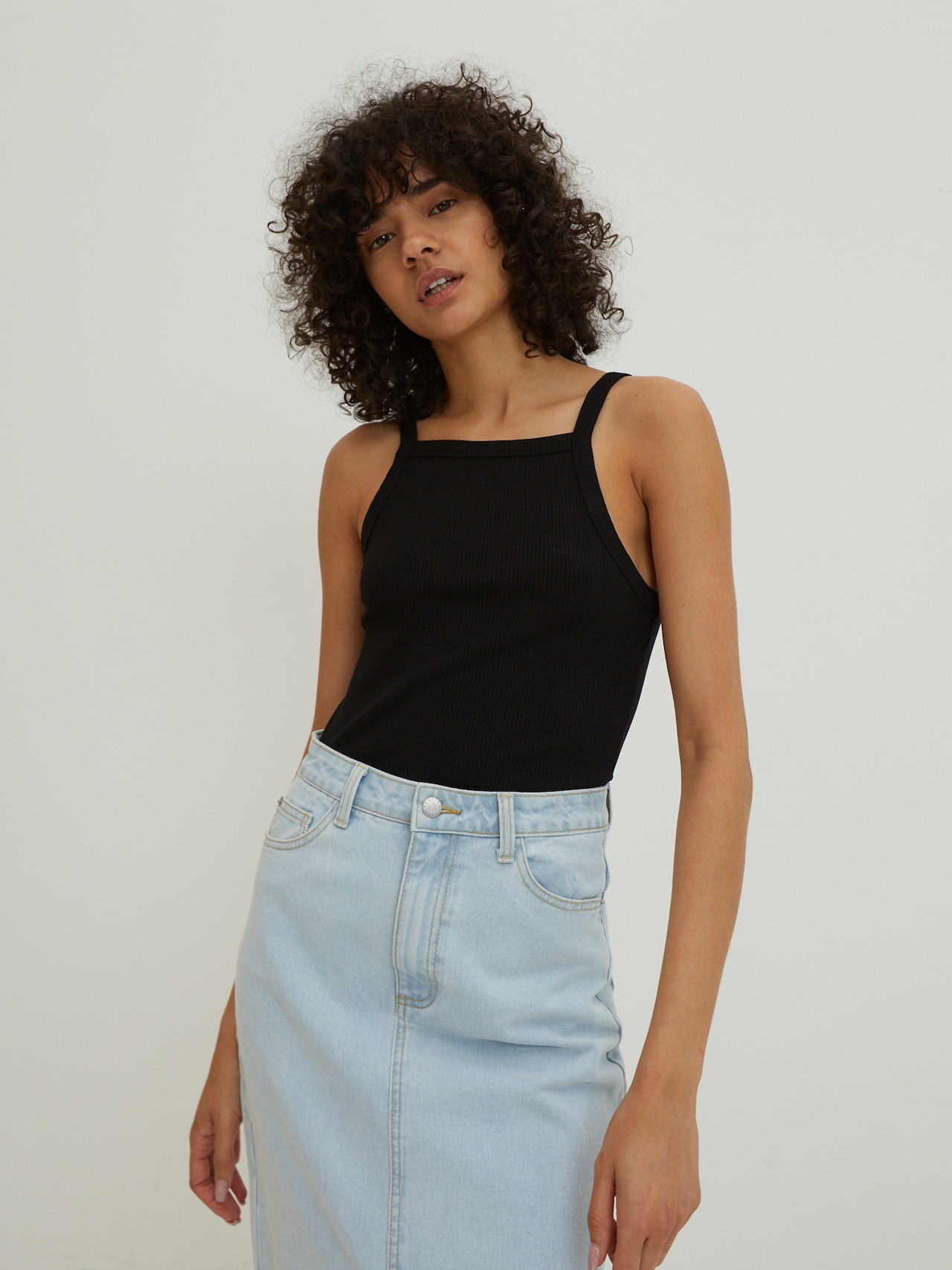 EDITED Produits Haut 'Marlee' noir