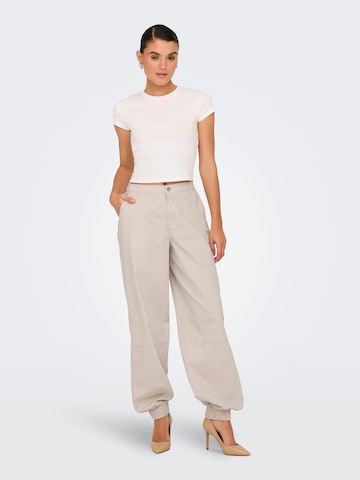 ONLY Tapered Broek 'ONLTinne' in Grijs