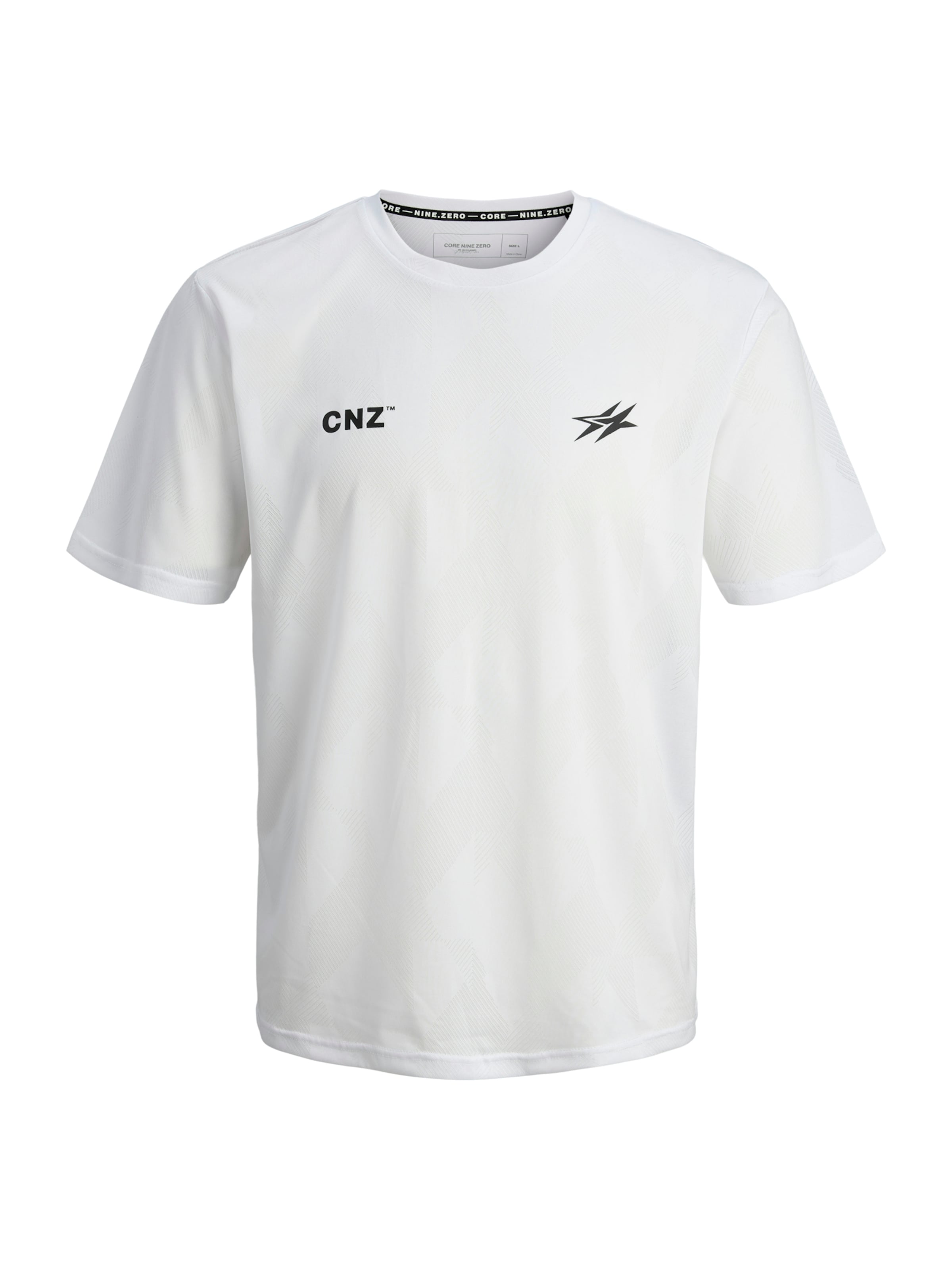 JACK & JONES Póló 'JCOCNZ PARIS' - fehér: elől