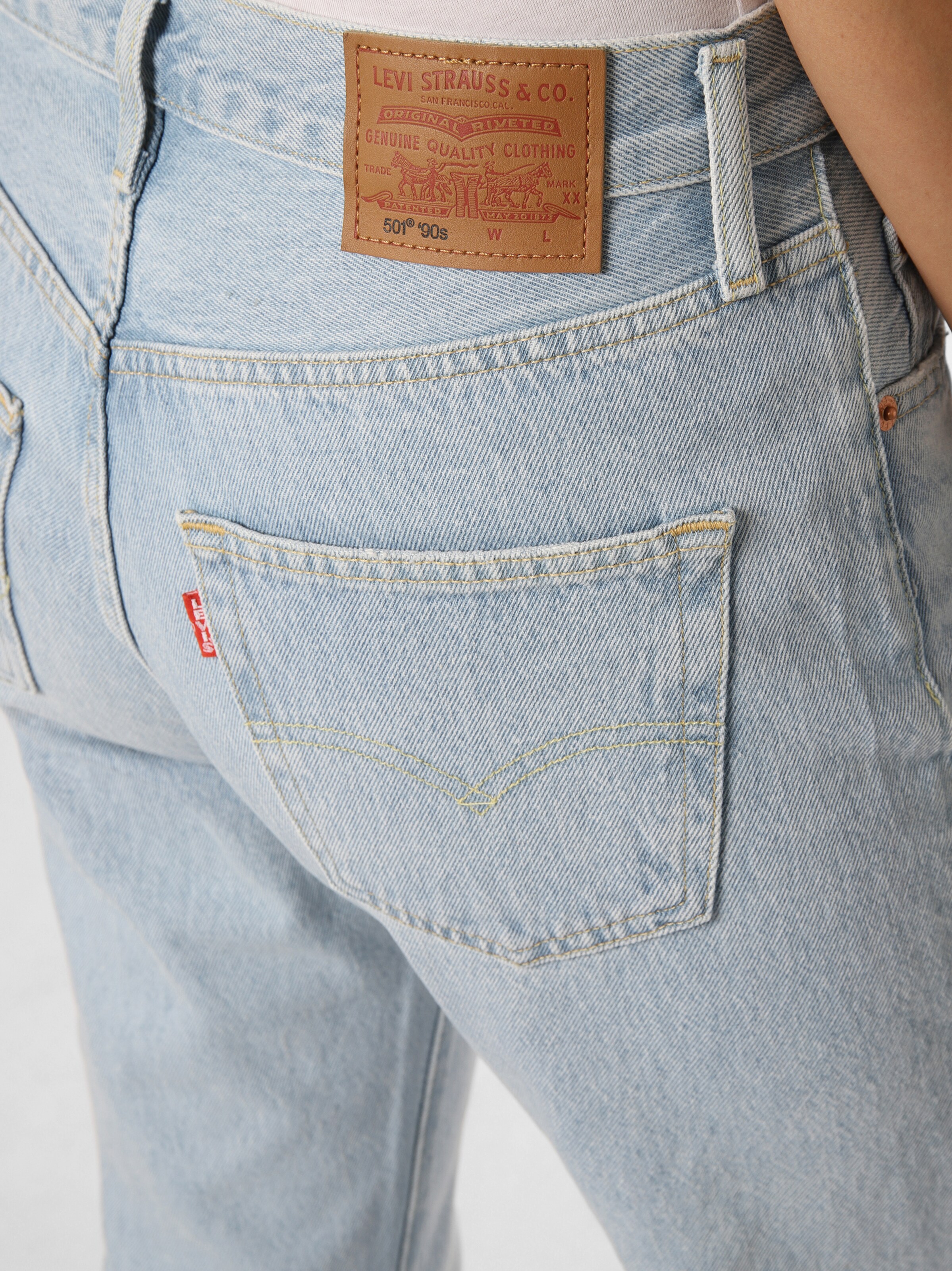 Loosefit Jean 501 90 s Jeans LEVI S en Bleu Clair ABOUT YOU
