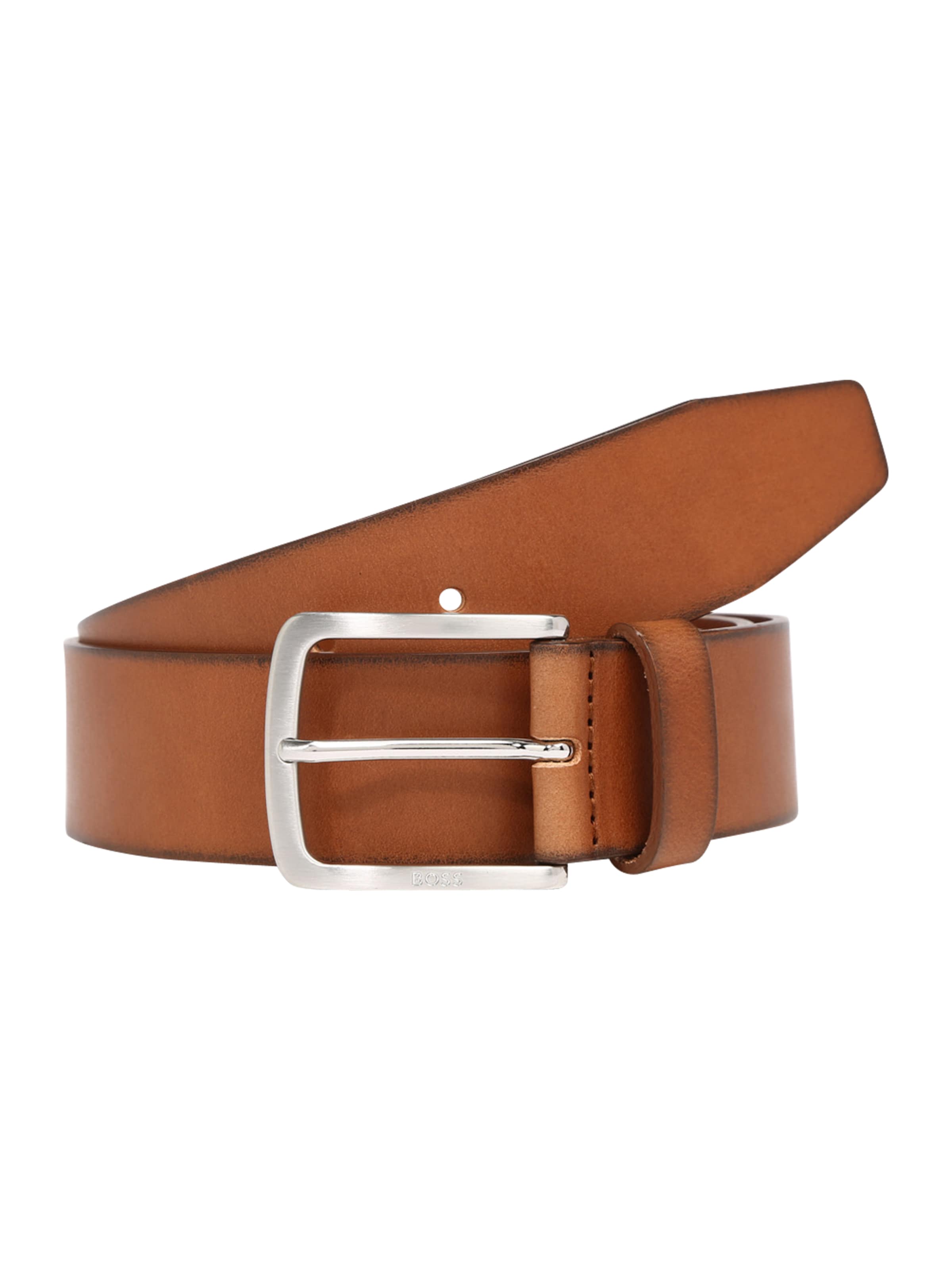 BOSS Belt 'Jor' in Brown: front