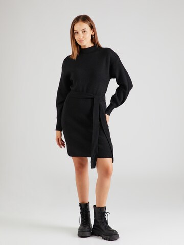 ONLY Knit dress 'THILDE' in Black: front