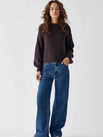 Pull-over ' Kae ' Noella en marron