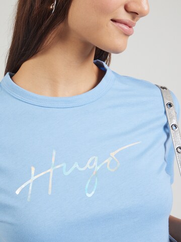 HUGO - Camiseta 'Damacia_3' en azul