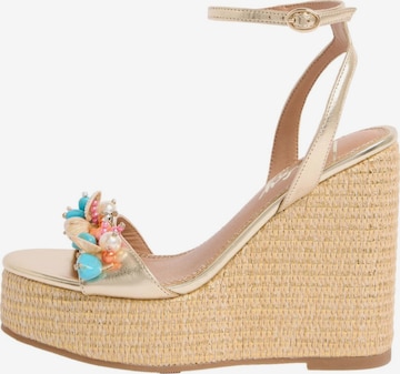 Lipsy Sandaal in Goud: voorkant