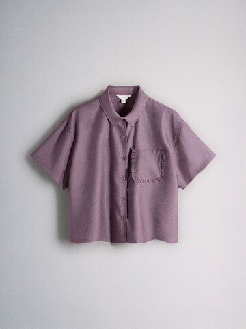 The Set Korte pyjama in Lila