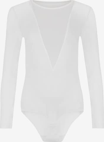 Evoni Blusenbody in Weiß: Vorderseite