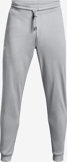 UNDER ARMOUR Sportbroek in de kleur Grijs / Wit, Productweergave