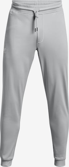 UNDER ARMOUR Sporthose in grau / weiß, Produktansicht