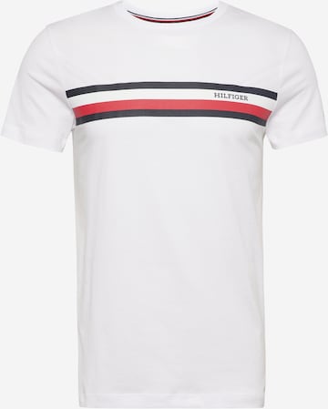 TOMMY HILFIGER T-Shirt in Weiß: predná strana