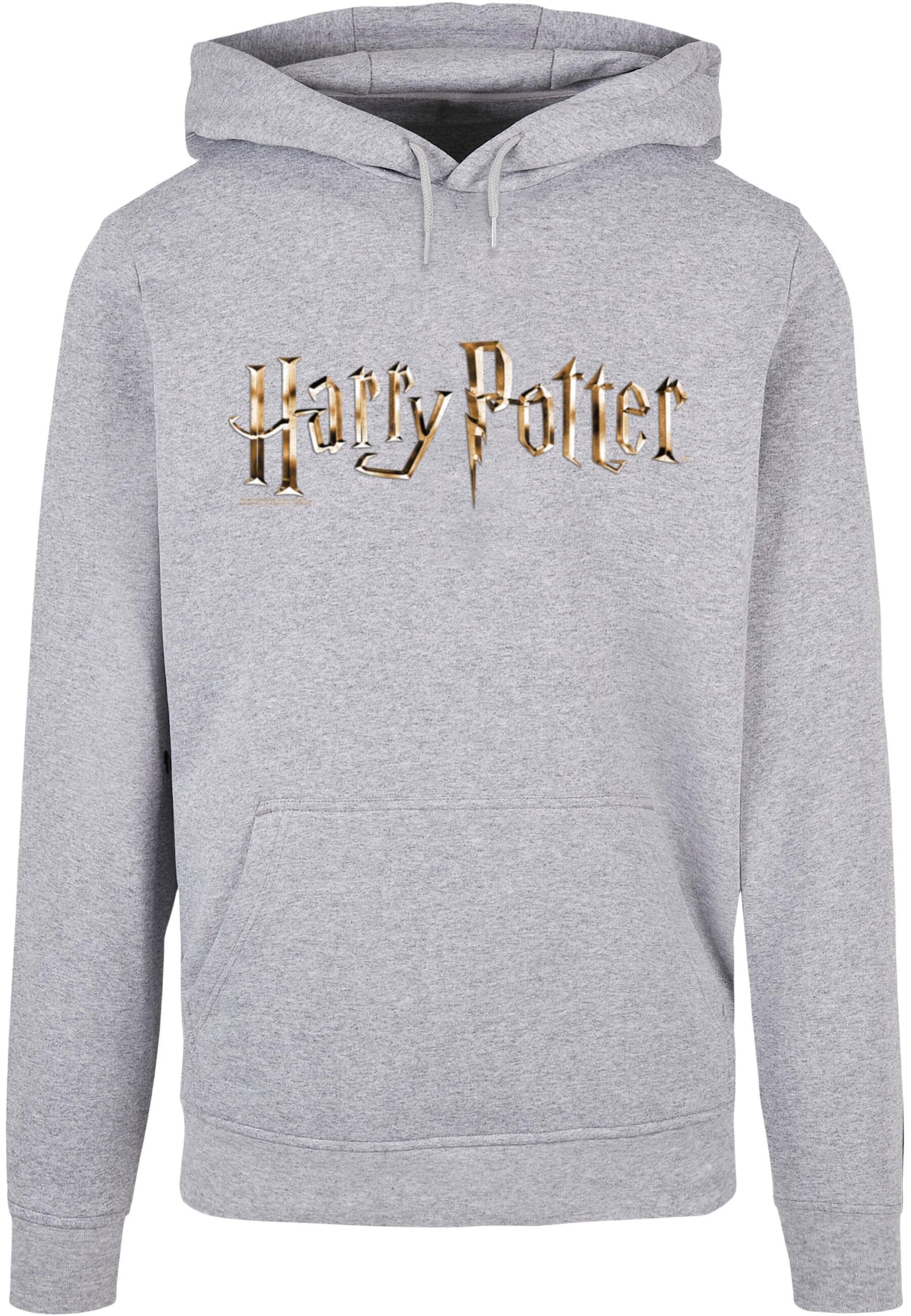 Sweat-shirt 'Harry Potter' ABSOLUTE CULT en gris : devant
